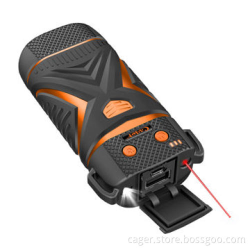 Cager WP11 5,600mAh waterproof mobile phone power bank with LED torch